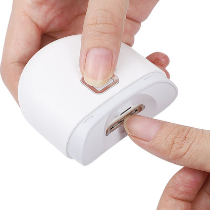 Electric Nail Clipper with Light Nail Polishing Machine