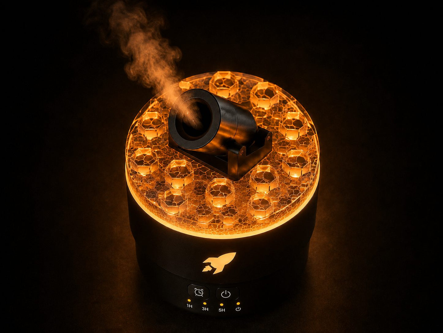 The Calm Diffuser - Aroma & Flame Light
