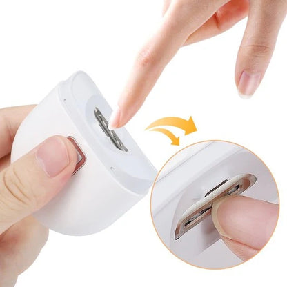 Electric Nail Clipper with Light Nail Polishing Machine
